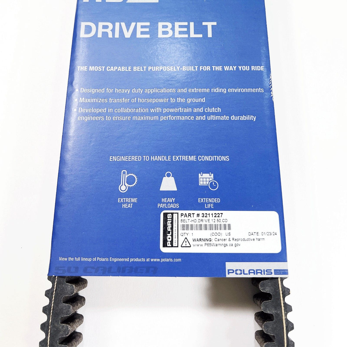 Polaris Heavy Duty Drive Belt 3212358 RZR Turbo Pro XP Turbo R | Heavy Duty Polaris Drive Belt, part #s 3211202, 3211227, 3212358