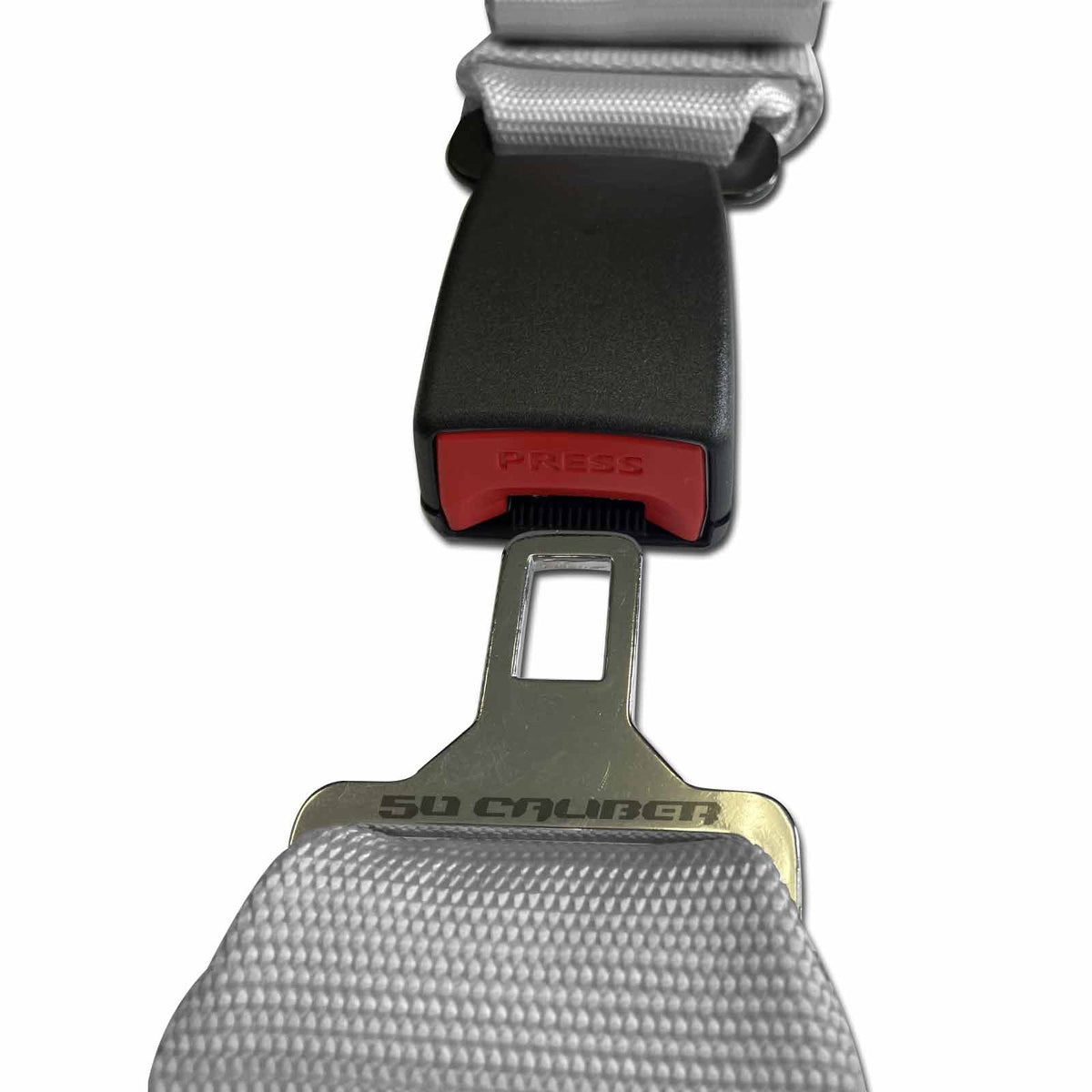 Ghost Gray | Includes Silver 4-Point Harness with Automotive Style Buckle - Can Am Maverick X3 Bump Seat