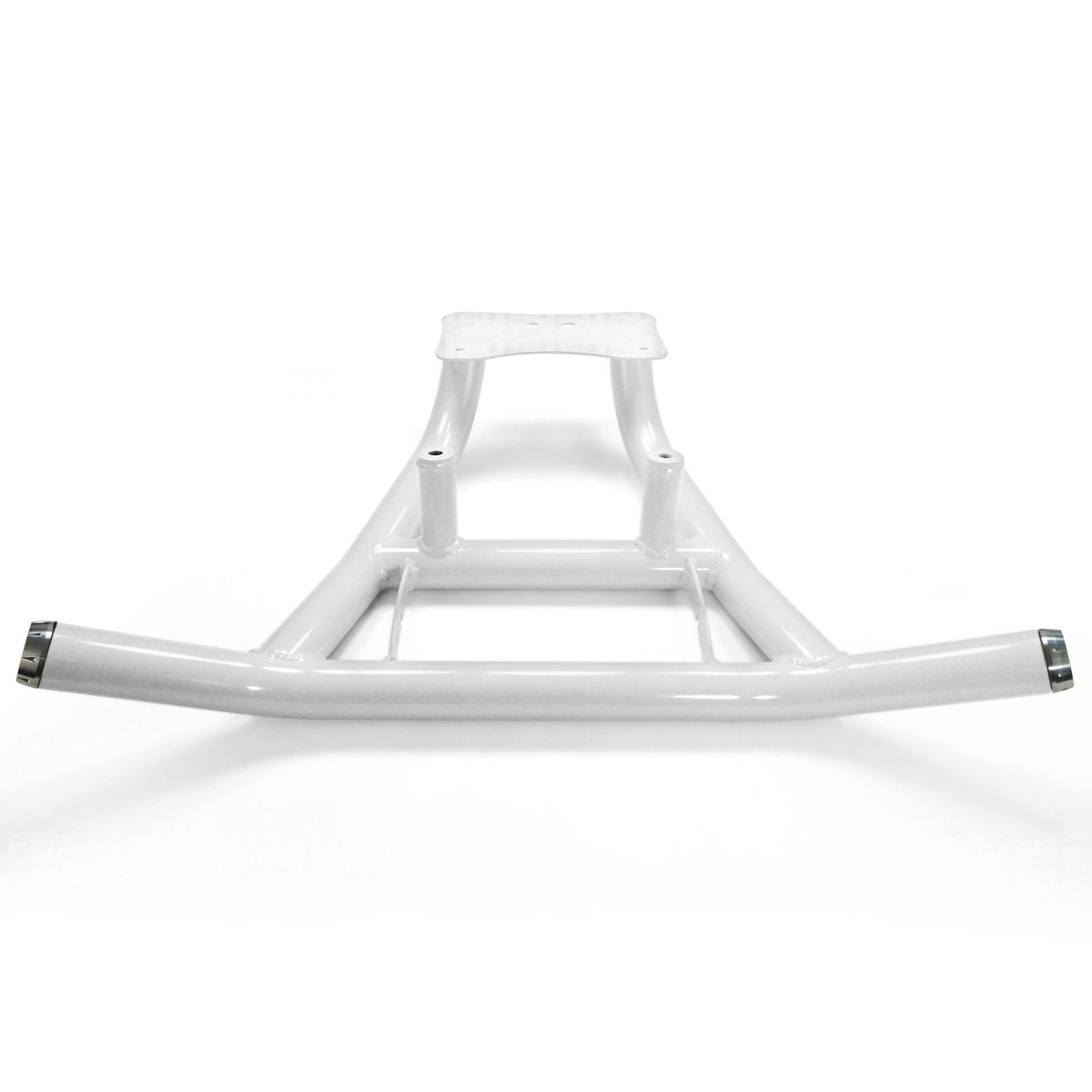 White | Custom Tubular Front Bumper for Polaris RZR XP1000 with Light Bar Tabs and Powdercoat Finish