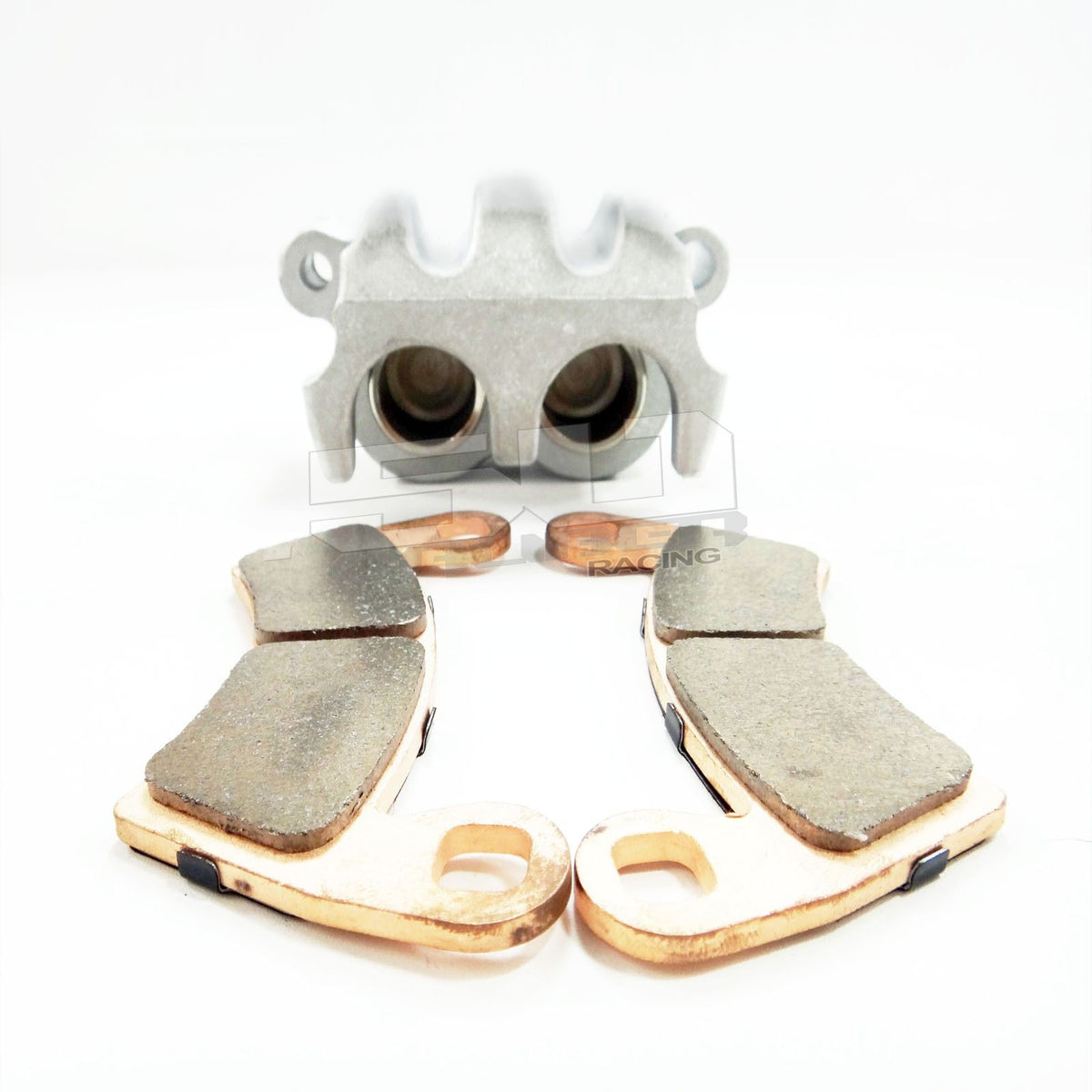 Loaded Brake Caliper - RZR XP900 & XP1000 | Replacement Loaded Dual Piston Brake Caliper with Pads for Polaris RZR XP1000 XP900 and XP Turbo OEM Part number 1912141 1912142