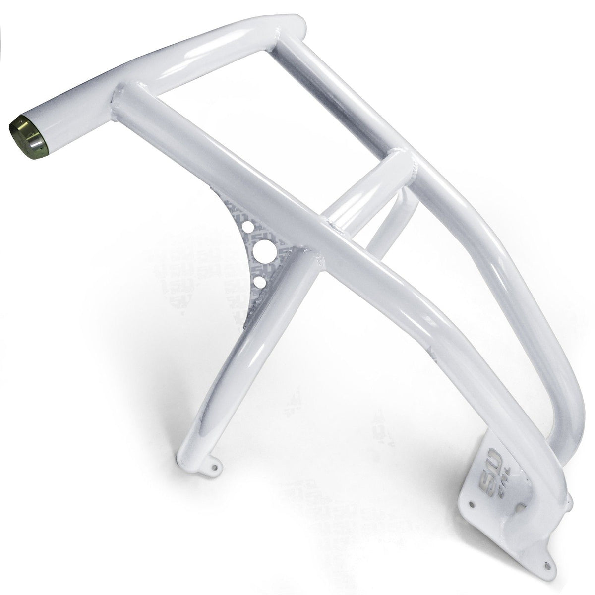 White | Custom Tubular Rear Bumper for Polaris RZR XP1000 Available in Powdercoat Red, Black, Blue, Lime, Orange and White