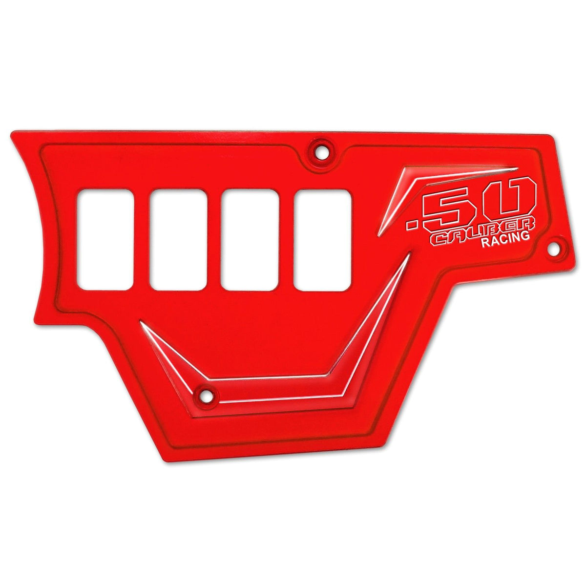 Red | RZR Billet Dash Switch Panel Kit 8 Hole