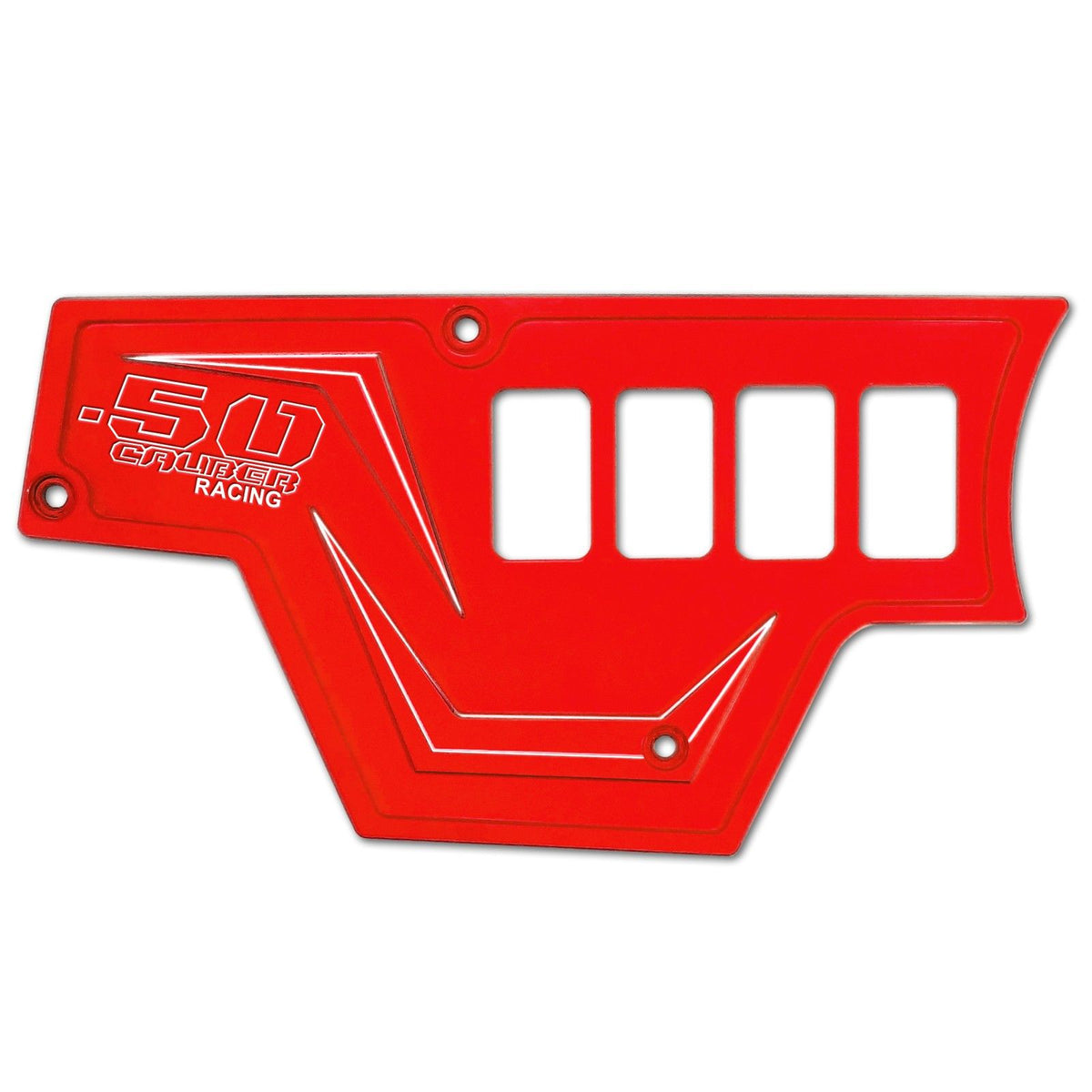 Red | RZR Billet Dash Switch Panel Kit 8 Hole