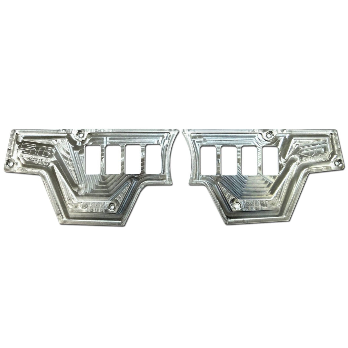 Raw Silver | RZR Billet Dash Switch Panel Kit 8 Hole