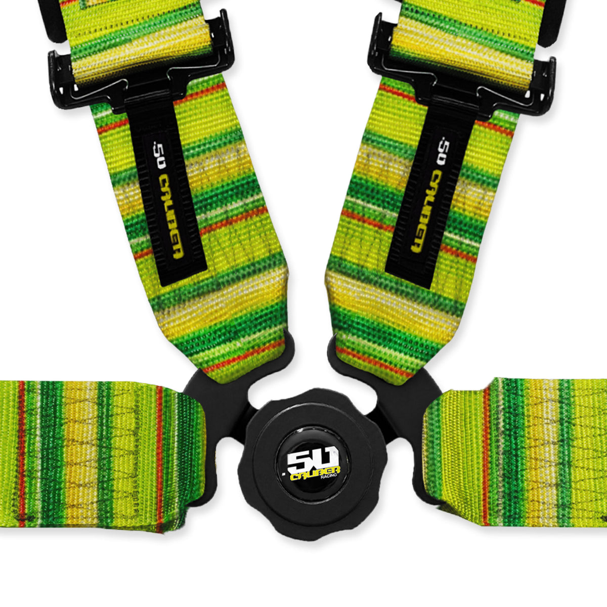Sarape Havoc Lime | 50 Cal 4-Point UTV Harness Elite Camlock