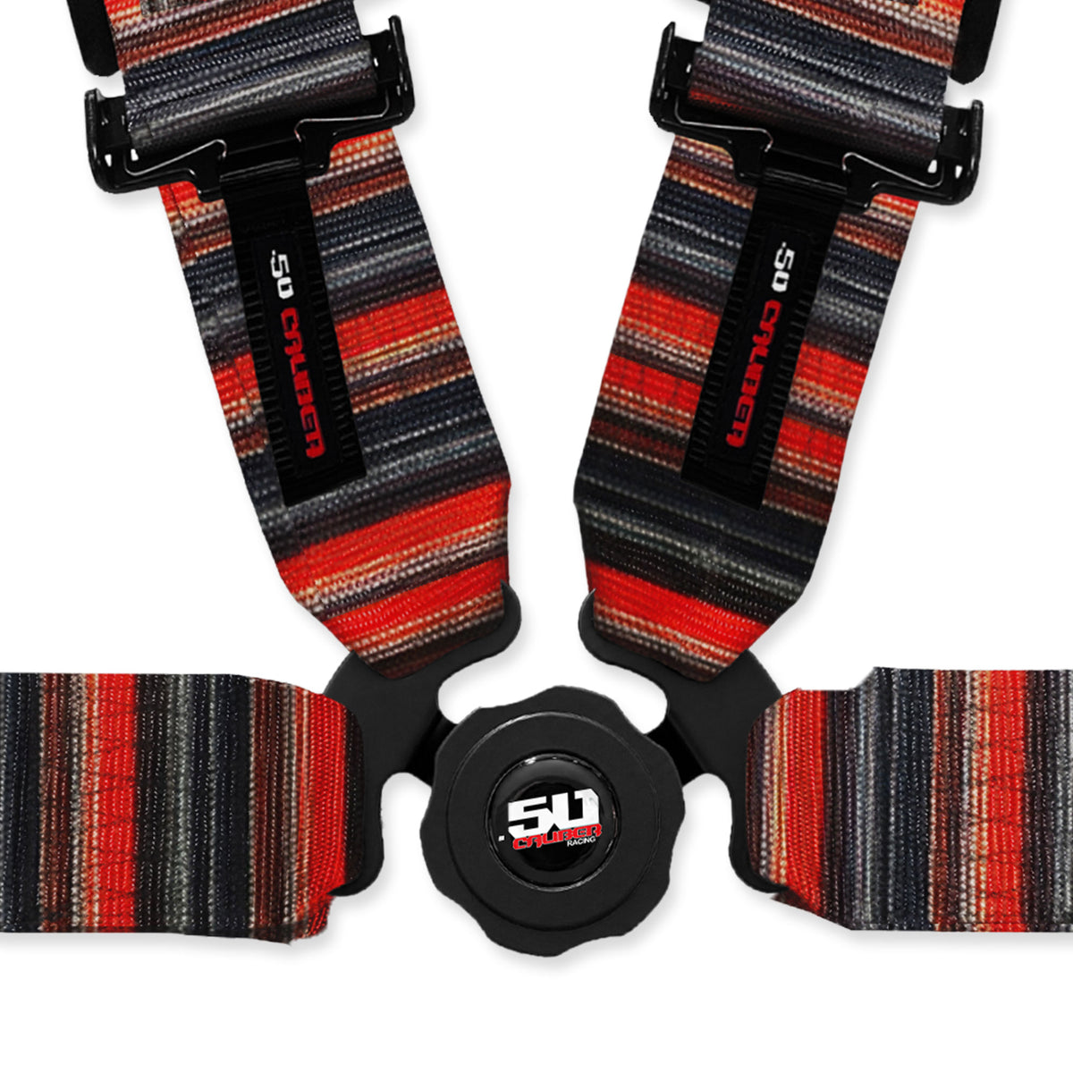 Sarape Rojo Bandito | 50 Cal 4-Point UTV Harness Elite Camlock