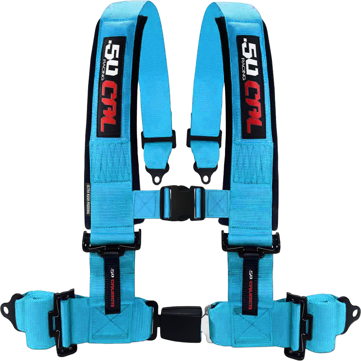 Electric Blue | 4 Point UTV Harness Pro Series Quick Lock