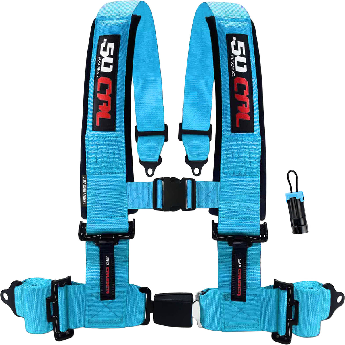 Electric Blue | 4 Point UTV Harness Pro Series Quick Lock