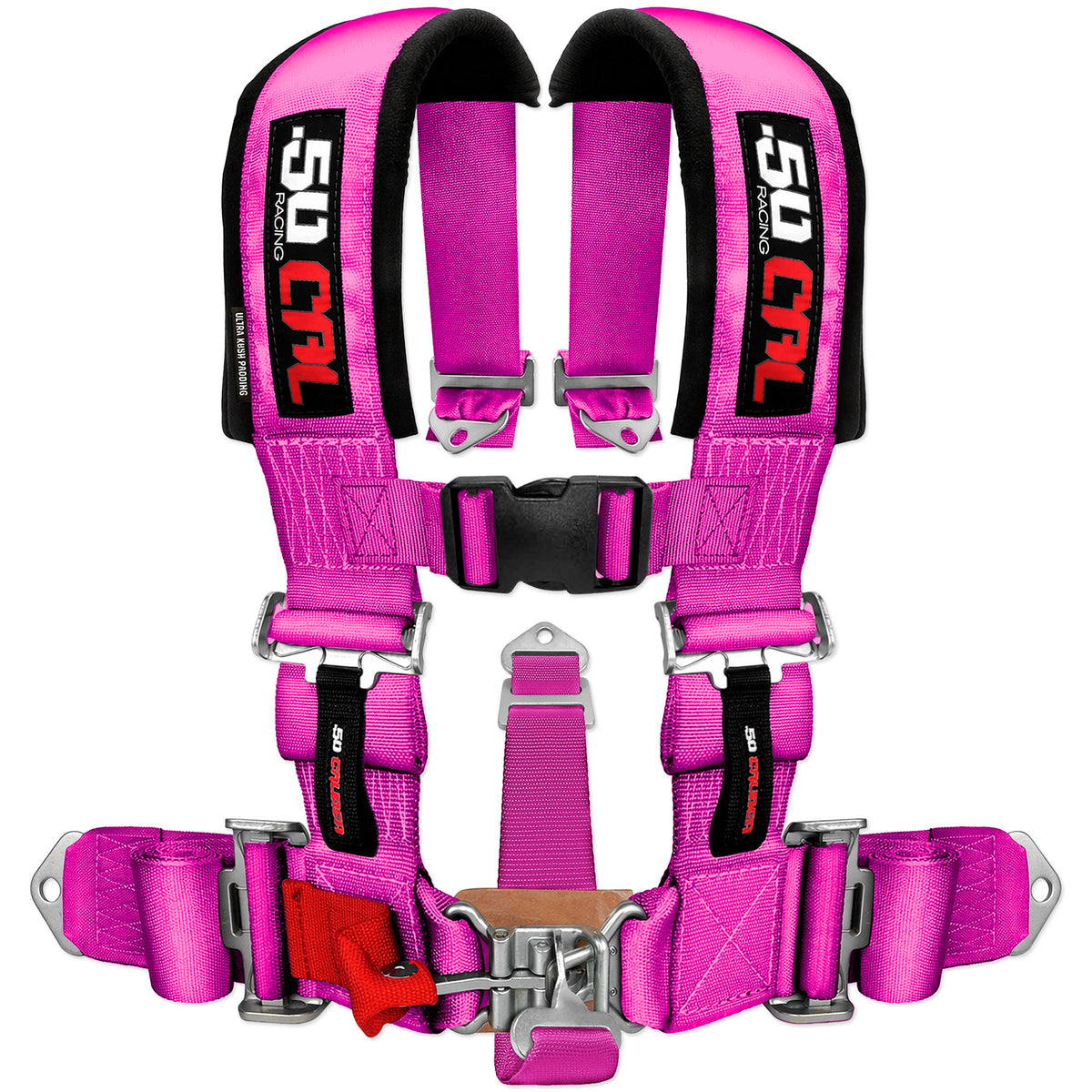 Rogue Pink | Pink | 5 Point UTV Harness Pro Series Race Latch