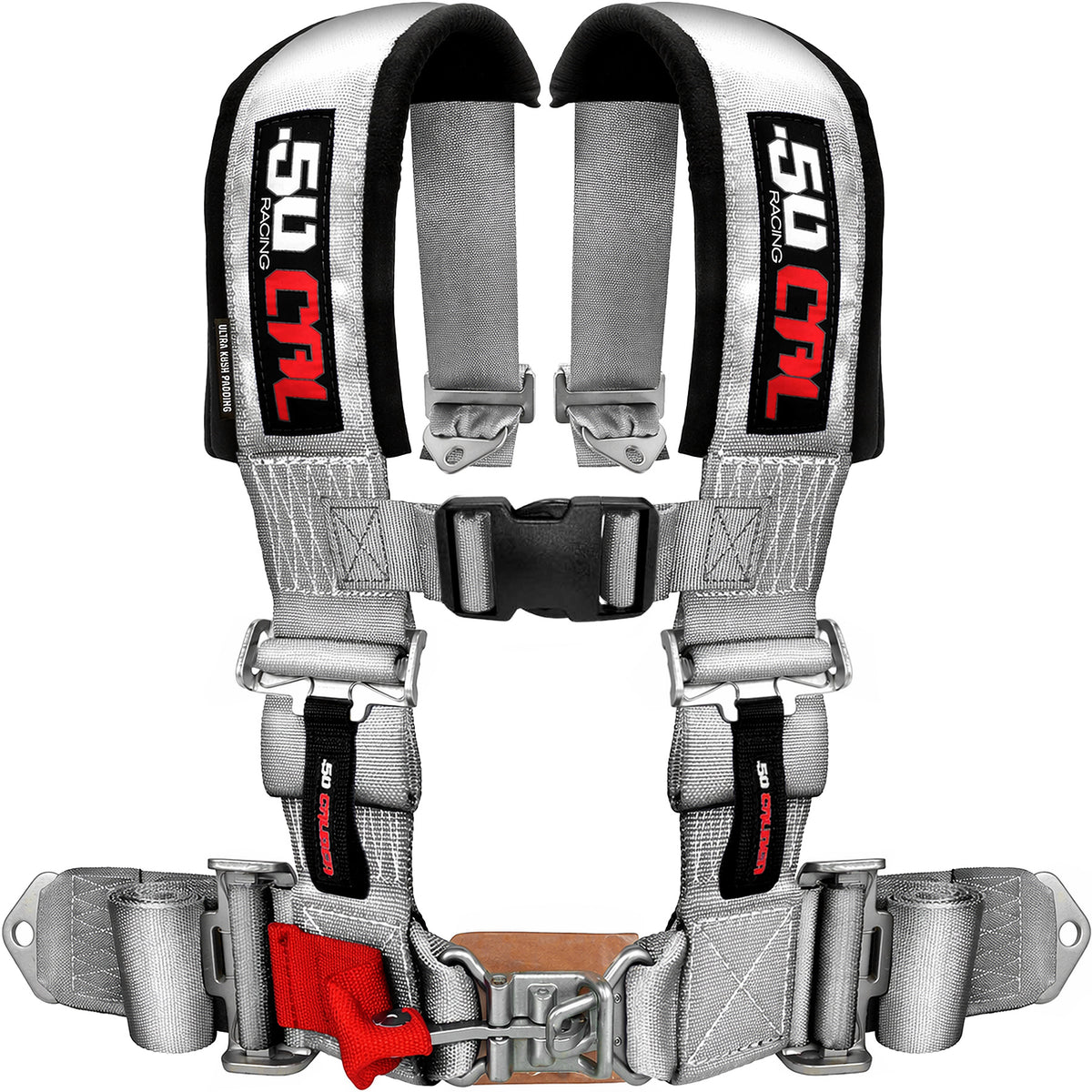 Ghost Gray | RZR Bump Seat with 4-Point Harness - XP1000 / XP Turbo / Turbo S