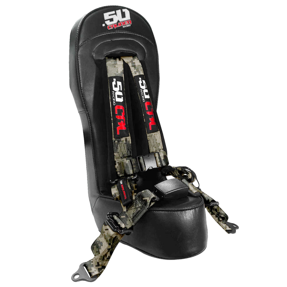 Carbon Camo | Rear Bump Seat with Harness for RZR PRO 4 XP / PRO 4 R / TURBO R 4