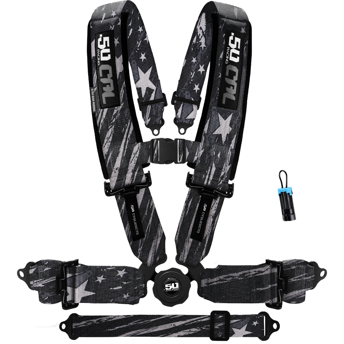Battle Flag | 50 Cal 5-Point UTV Harness Elite Camlock