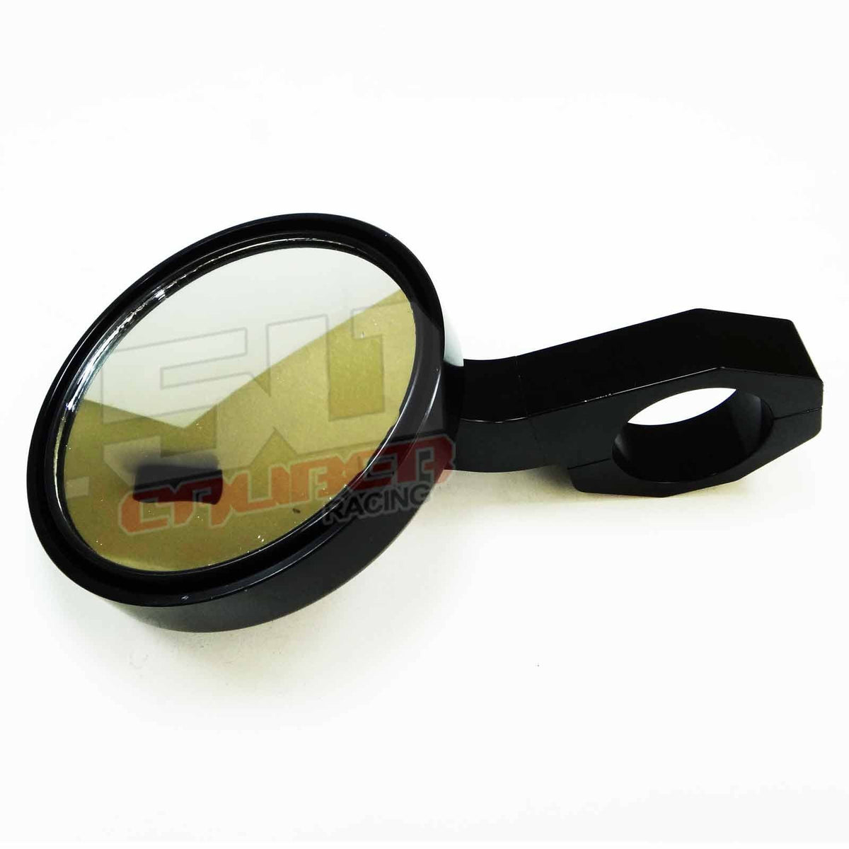 5" Bolt on CNC Mirrors for 1.75 inch tubing | 50 Caliber Racing 5" CNC Billet Aluminum mirrors for 1.75" round tubing