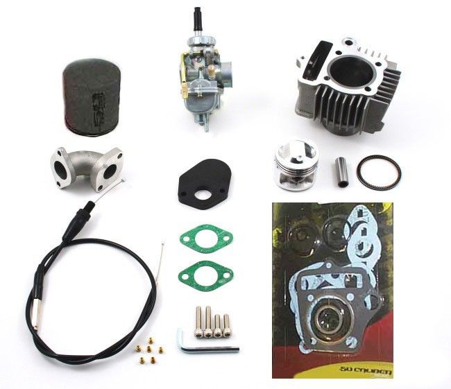 88cc Stage 2 Vintage Big Bore Kit for Honda Z50, CT70, ATC70, TRX70, SL70, XL70 | 88cc Stage 2 Vintage Big Bore Kit for Honda Z50, CT70, ATC70, TRX70, SL70, XL70