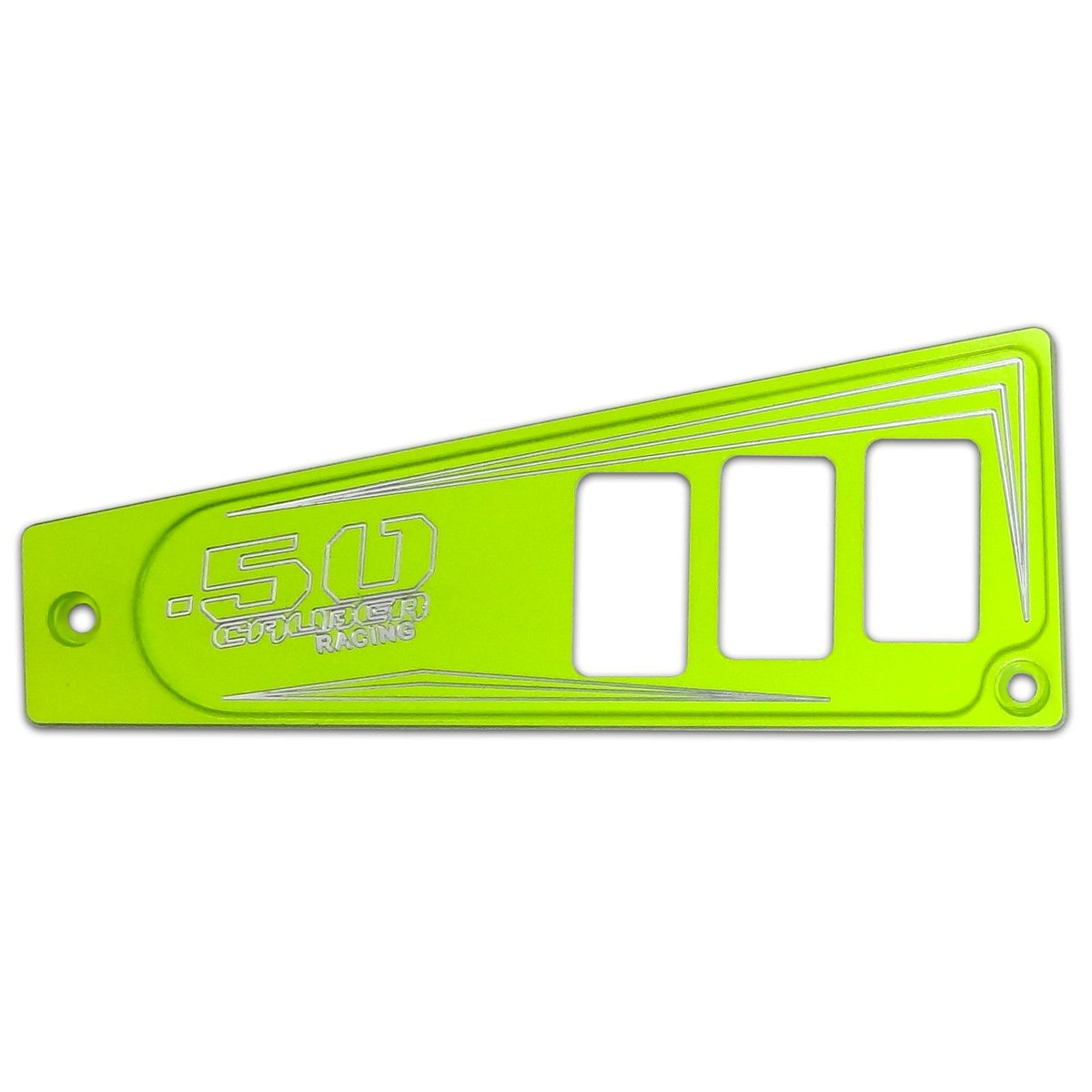 Lime Squeeze | Polaris Ride Command 6 Switch Dash Panel Lime Squeeze 2 Piece Kit