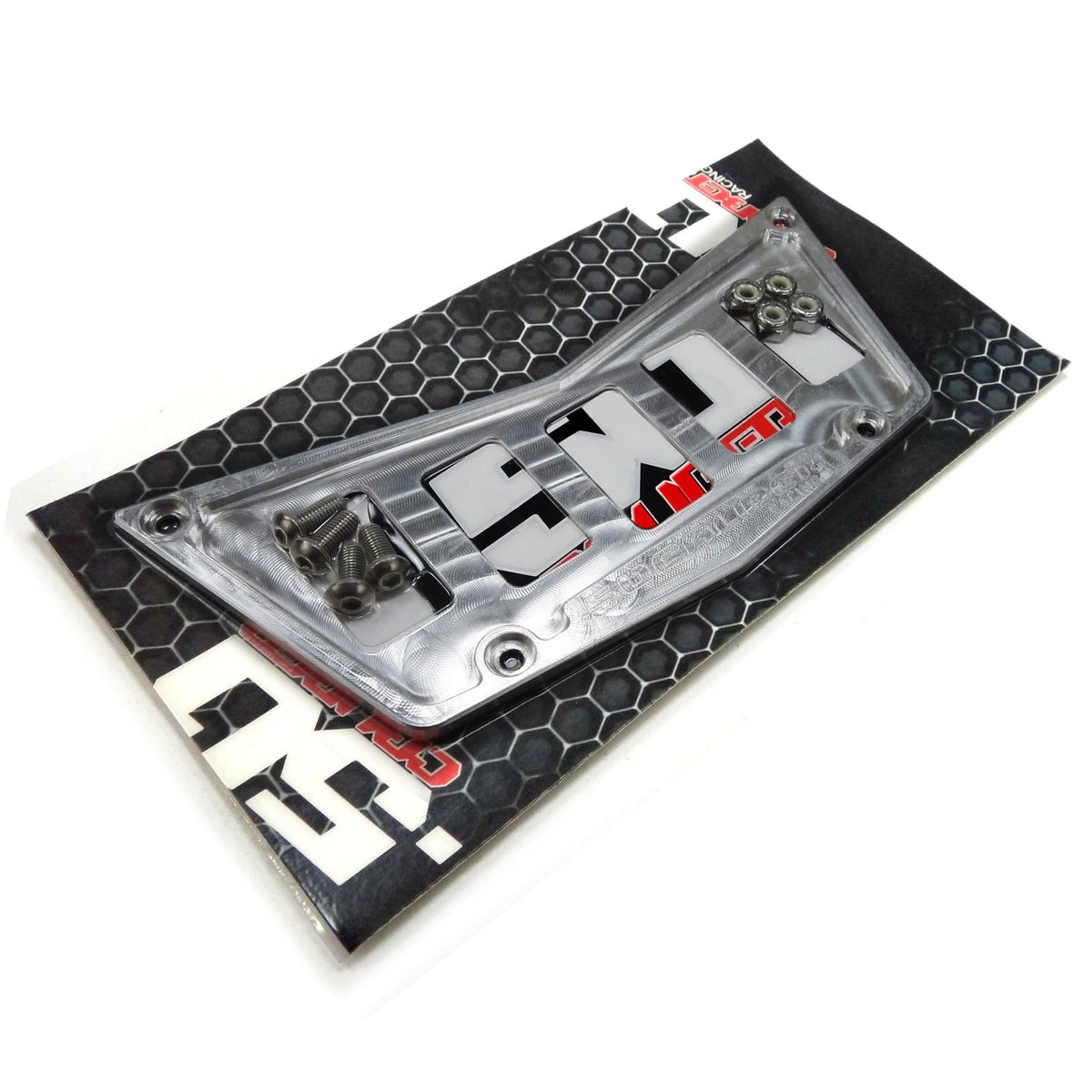 5 Hole Dash Switch Panel RZR 570 800 XP900 | 50 Caliber Racing Billet Aluminum 5 Switch Hole Dash Panel - Adds 3 Rocker Switch Mounting Locations - Raw Silver