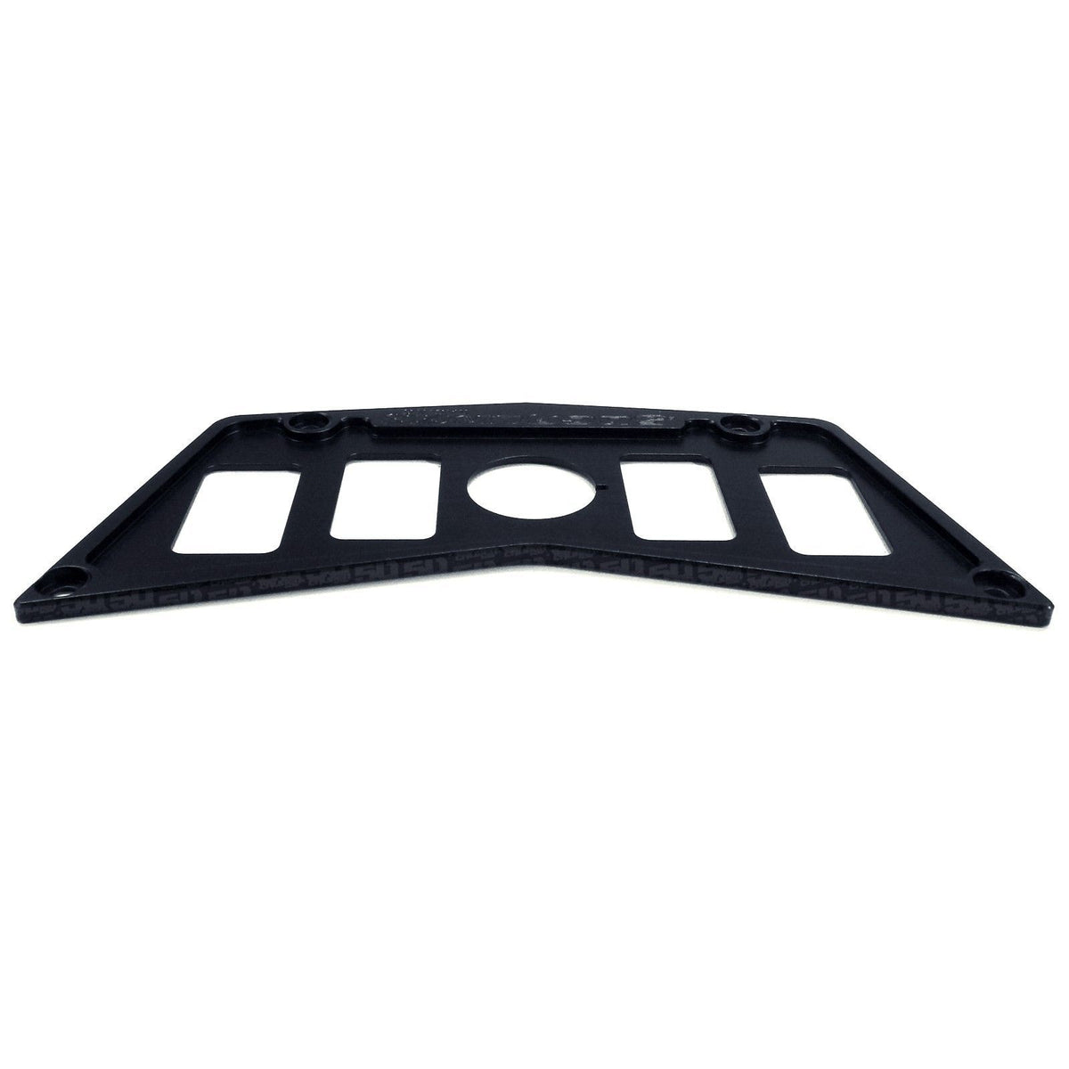 4 Hole Dash Switch Panel RZR 570 800 XP900 | CNC Billet Aluminum 4 Hole Dash Panel for RZR 570 800 & XP900 - Stealth Black