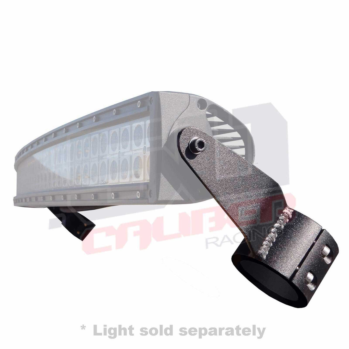 XP1000 LED Light Bar Brackets for 40" Curved | 50 Caliber Racing LED Light Bar Mounting Brackets for RZR XP1000, S 900, and Turbo