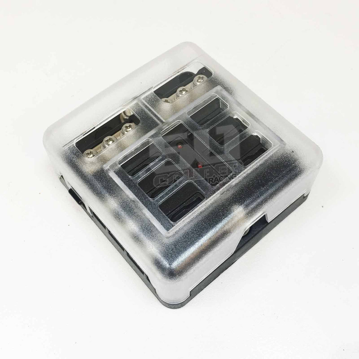 6 Way Fuse Block with Ground - LED Indicators | 6 Way Fuse Block with Ground - LED Indicators