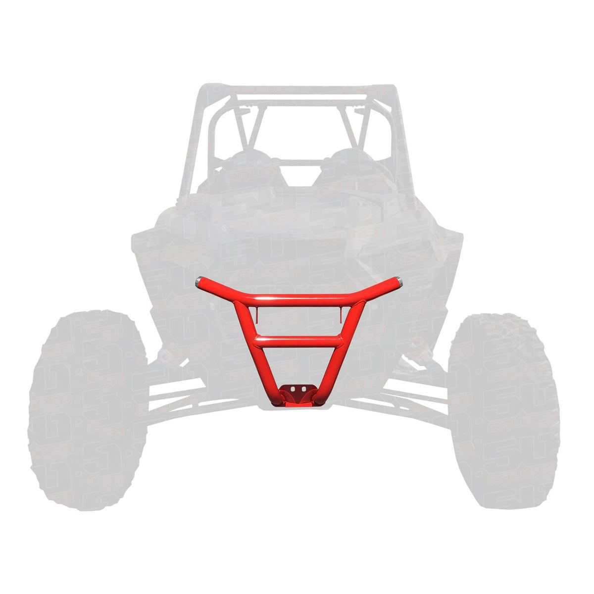 Polaris RZR Turbo S Tubular Front Bumper 2018-2021 | 2018-2019 RZR Turbo S 72" Long Travel Tubular Front Bumper - Bolt on design
