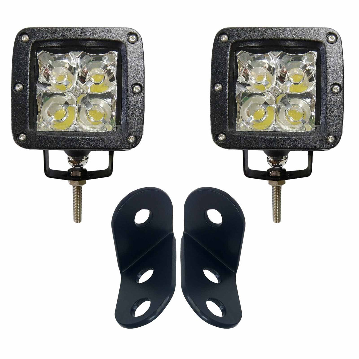 | Polaris General Pod Light Mounting Bracket Combo with 2" Pod Lights