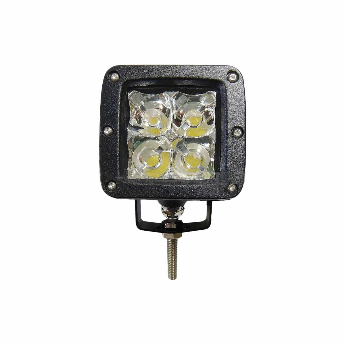 2" LED Pod Light 12W Spot Beam | 50 Caliber Racing 2 inch LED pod light with spot beam