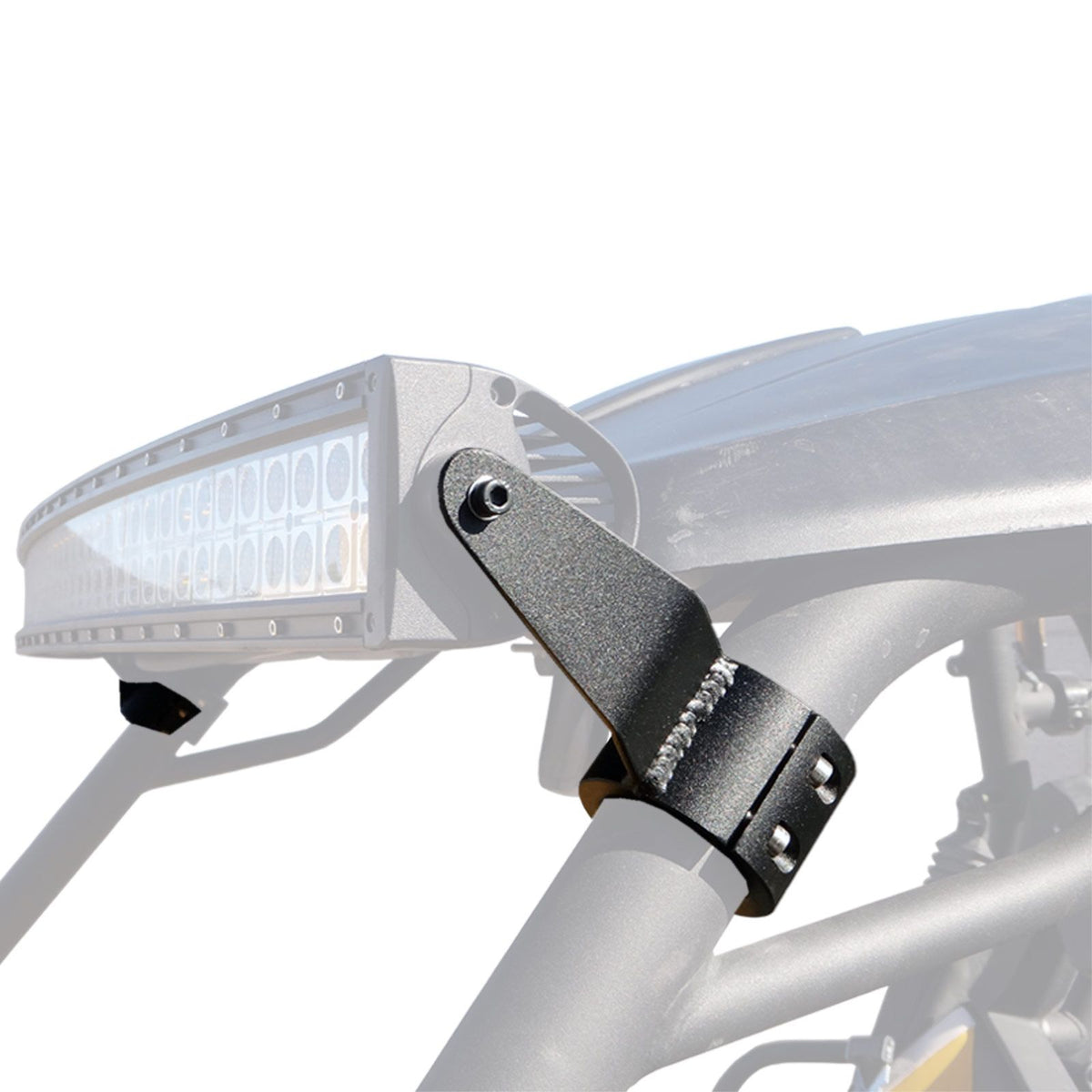 A-Pillar LED Light Bar Mount Brackets - Maverick / Commander 2010 -2013 | 50 Caliber Racing A Pillar Mounting Brackets for 50" Curved LED Light Bar - Fits 2 & 4 Seat 2010-2013 Can Am Maverick / Commande