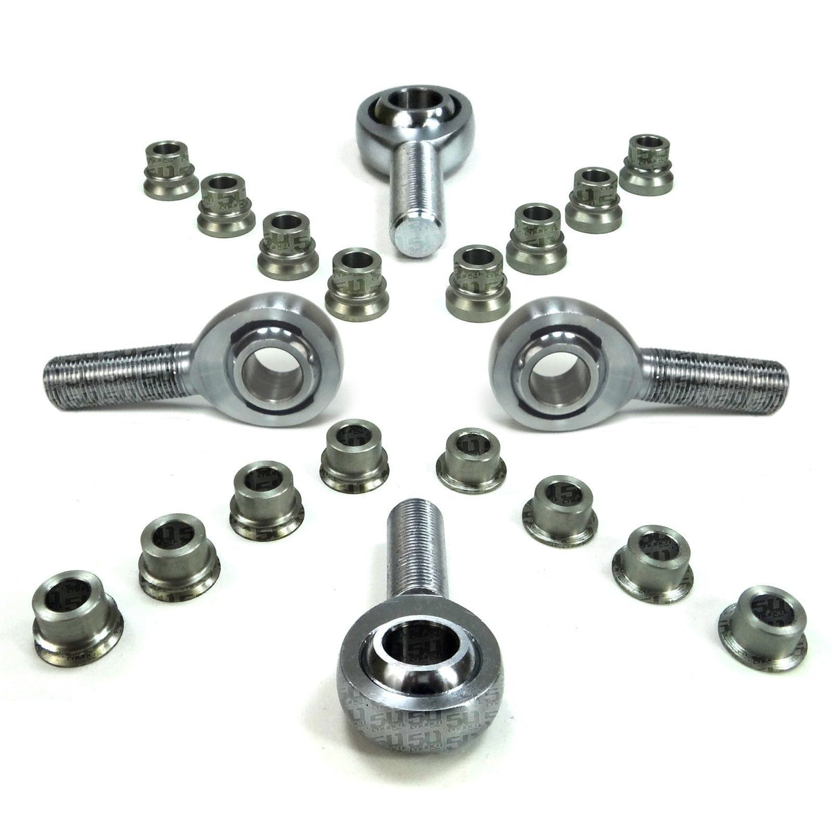 Heavy Duty Billet Radius Rods - Polaris RZR Pro XP | Includes 5/8" 4130 Chromoly Heim Joints with Teflon / Nylon Liner