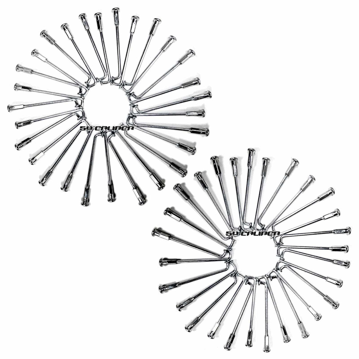Pit Bike Wheel Build Kit - Pair of 10 inch with Spokes - CRF50 | Includes 2 sets of Heavy Duty Spokes
