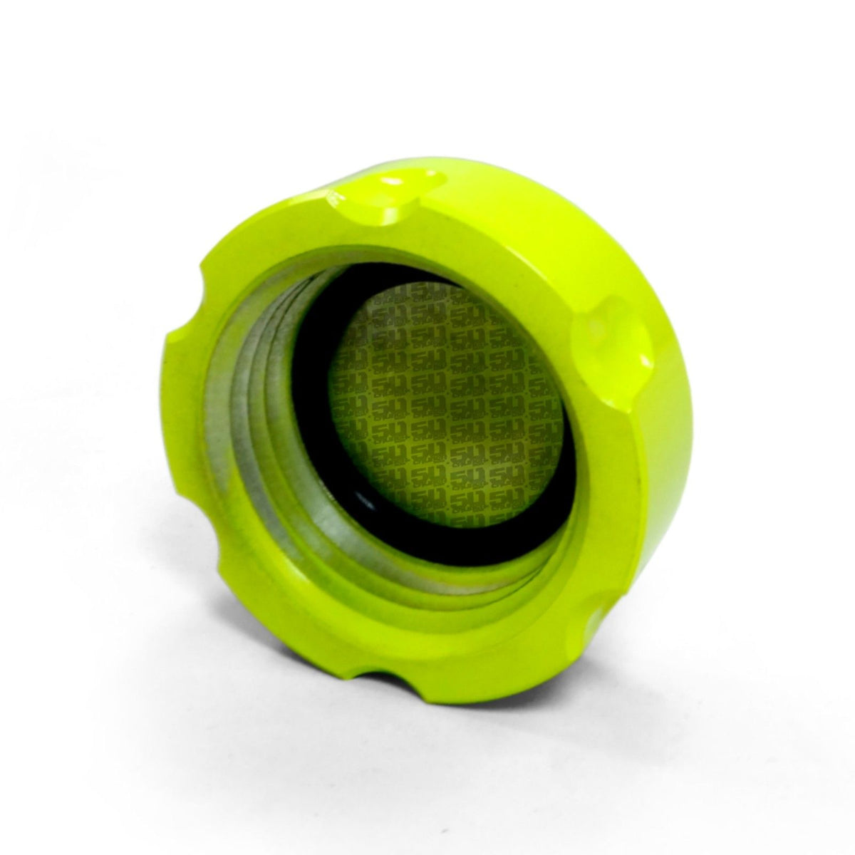 Lime Squeeze | CNC Machined 50 Caliber Racing Six Shooter Gas Cap - Polaris UTV and ATV models LIME SQUEEZE