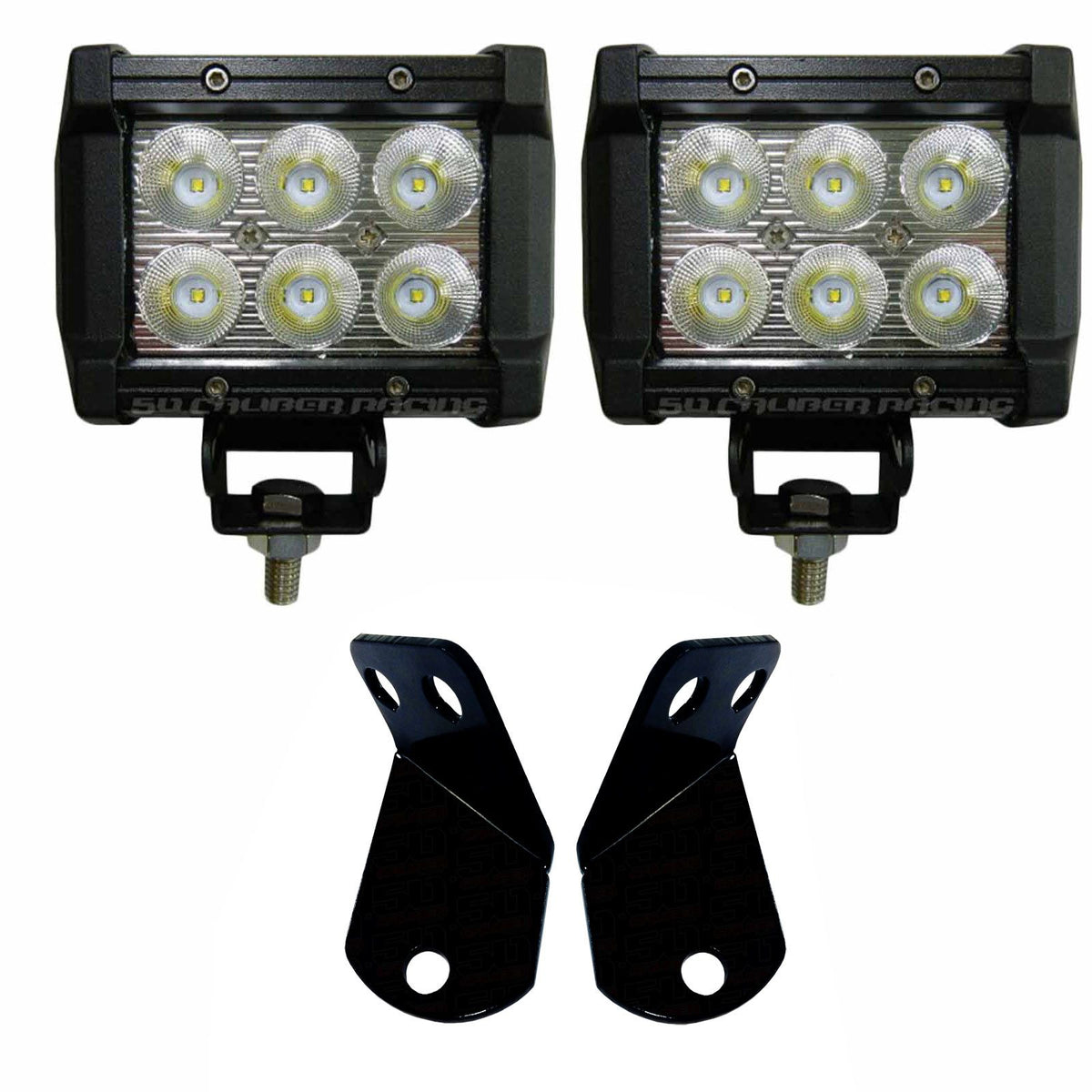 | A-Pillar Pod Light Mount Brackets for Arctic Cat Textron Wildcat