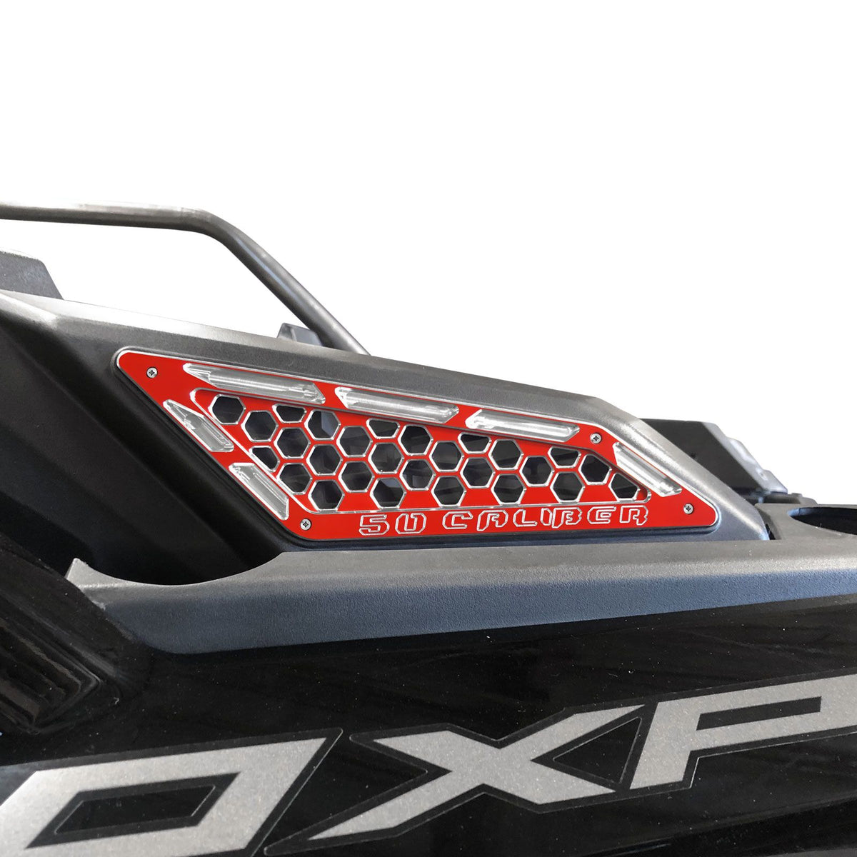 Red | Billet Air Intake Grille Bezels for RZR PRO XP - Red Powdercoat Finish