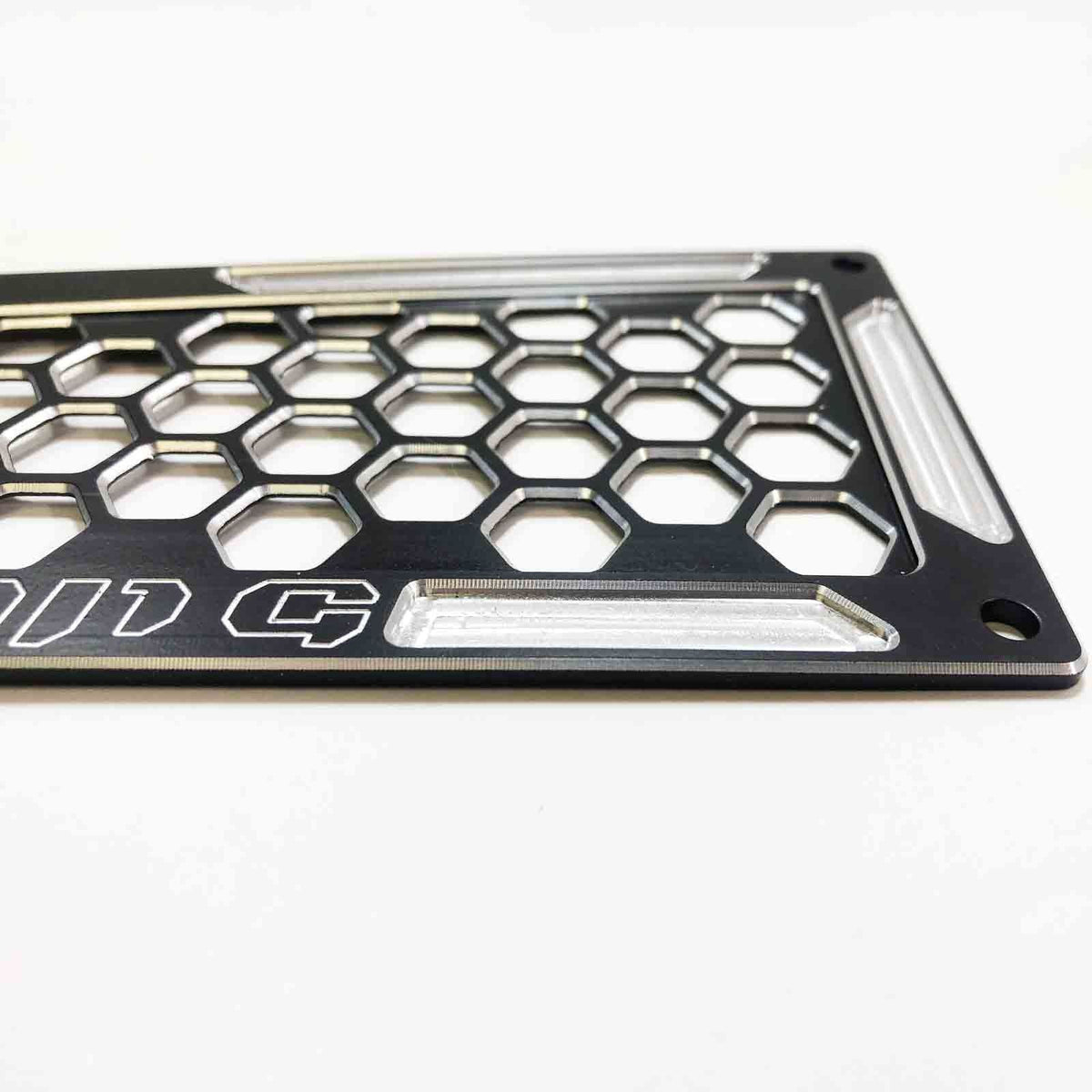 Black | Black Powdercoat - Billet Air Intake Grille Bezels for RZR XP 1000 2014-2023