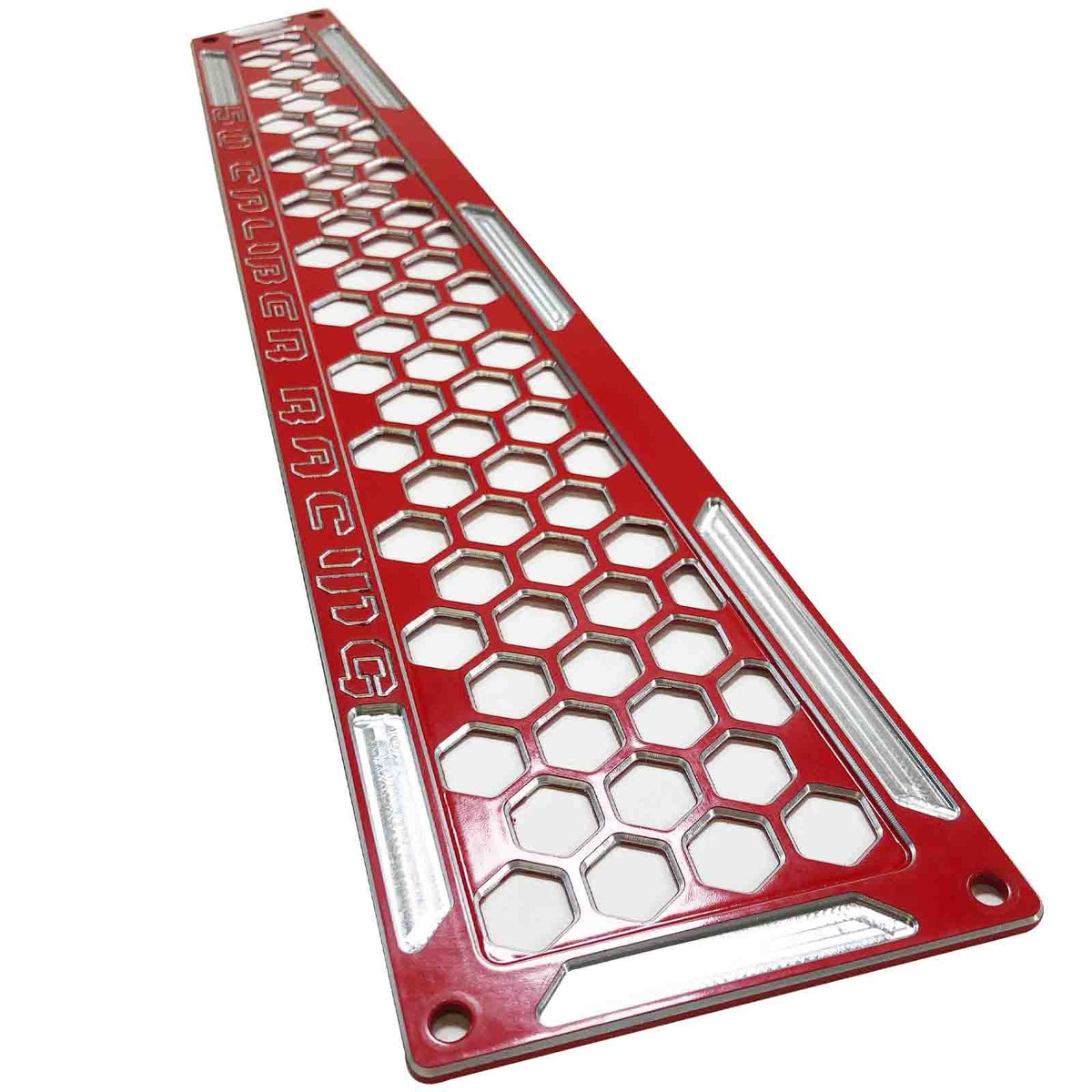 Red | Black Powdercoat - Billet Air Intake Grille Bezels for RZR XP 1000 2014-2023