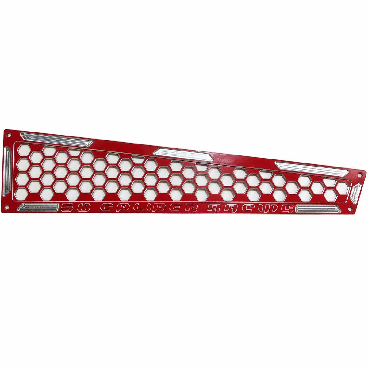 Red | Black Powdercoat - Billet Air Intake Grille Bezels for RZR XP 1000 2014-2023