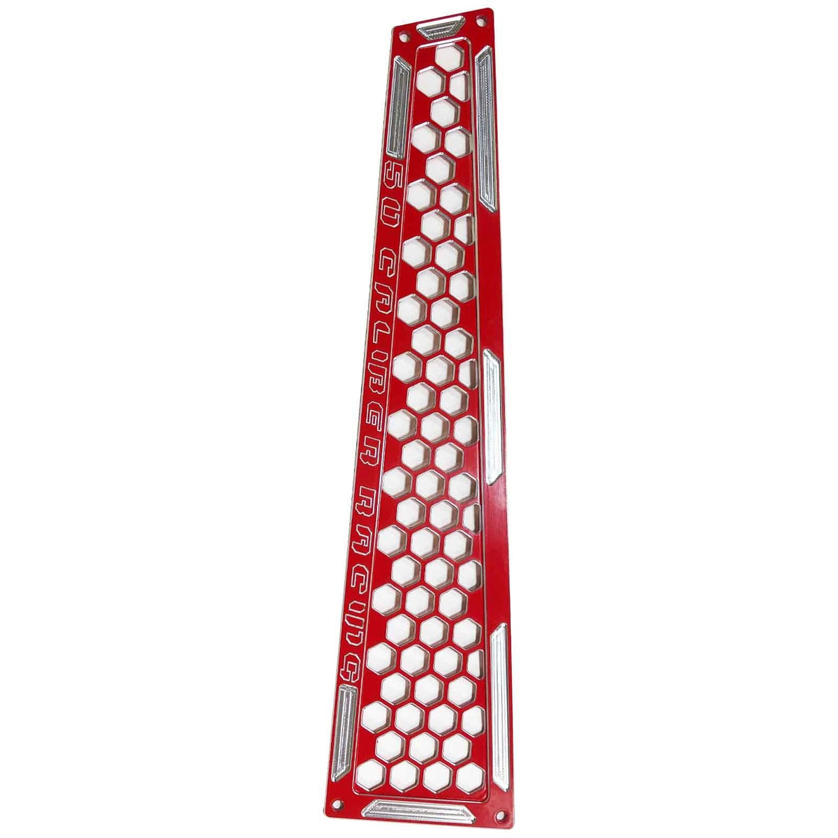 Red | Black Powdercoat - Billet Air Intake Grille Bezels for RZR XP 1000 2014-2023