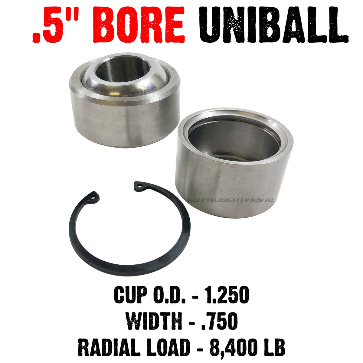 | Uniball Bearing Fabrication Kit - .5" Bore