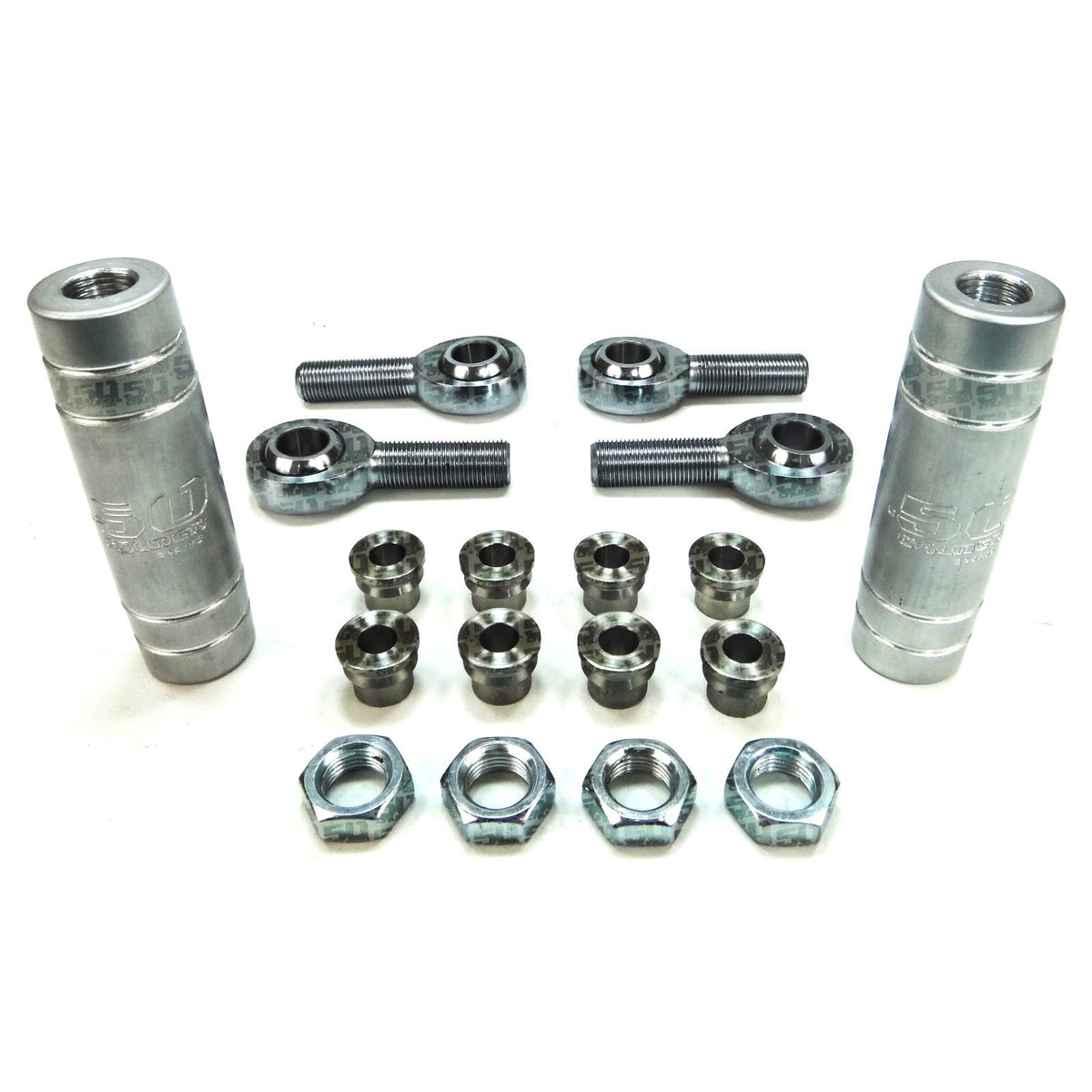 Raw Silver | Polaris RZR PRO R Heavy Duty Front Sway Bar Links - Raw (no finish)