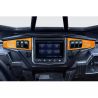 Polaris Ride Command 6 Switch Dash Panel Orange Madness 2 Piece Combo with 4 Free Waterproof Carling Illuminated 12V Switches
