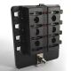 Universal 8 Way Covered 12V Circuit Blade Fuse Box with LED Indicators and Accessories