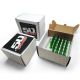 12x1.5mm Extended Spike Lug Nuts - Acorn Taper - 50 Caliber Racing - 24 Pack for 6 Lug Vehicles - Green Finish