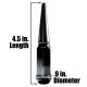 12x1.25mm Extended Spike Lug Nuts - Acorn Taper - 50 Caliber Racing - Black