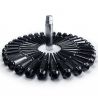14x1.5mm Extended Spike Lug Nuts - Acorn Taper - 50 Caliber Racing - Pack of 32 for 8 Lug Vehicles - Black