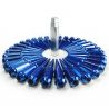 14x1.5mm Extended Spike Lug Nuts - Acorn Taper - 50 Caliber Racing - Pack of 32 for 8 Lug Vehicles - Blue