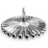 14x1.5mm Extended Spike Lug Nuts - Acorn Taper - 50 Caliber Racing - Pack of 32 for 8 Lug Vehicles - Chrome