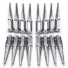 1/2 Inch Extended Spike Lug Nuts - Acorn Taper - 50 Caliber Racing - Pack of 16 For 4 Lug Vehicles - Chrome