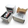 1/2 Inch Extended Spike Lug Nuts - Acorn Taper - 50 Caliber Racing - Pack of 20 For 5 Lug Vehicles - Chrome