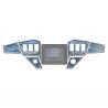 6 Pc CNC Billet Aluminum Dash panel - Polaris 1st Gen 4.3" GPS equipped RZR XP 1000, S 900 Turbo Raw Silver 