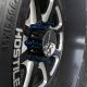 14x2.0 Extended Spike Lug Nuts - Acorn Taper - 50 Caliber Racing - Blue Spikes Installed