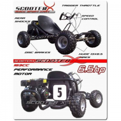 ScooterX Go Kart Metal Throttle Housing Part Motor Mini Dirt Bike Chopper Cart 